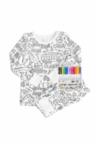 Colorable Kids Pajamas