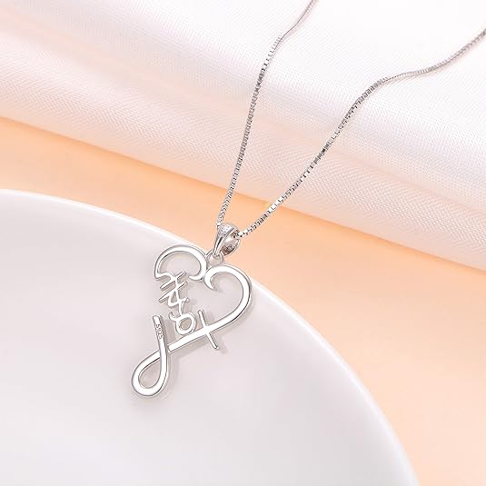Faith & Heart Necklace - Image 4