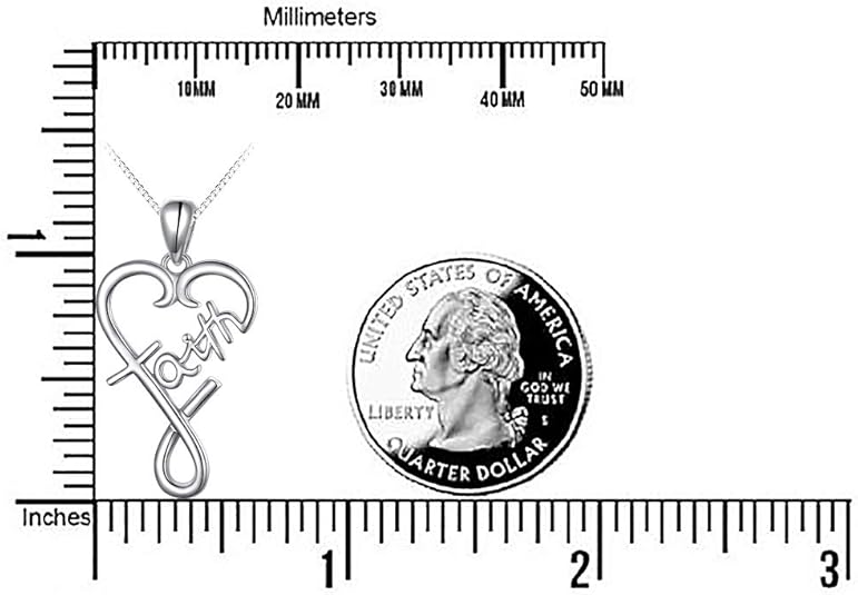 Faith & Heart Necklace - Image 5