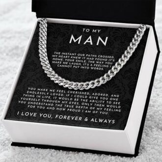 To My Man Necklace