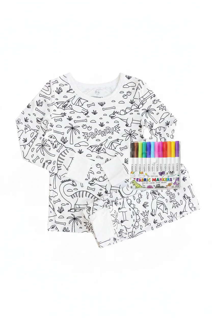 Colorable Kids Pajamas - Image 15