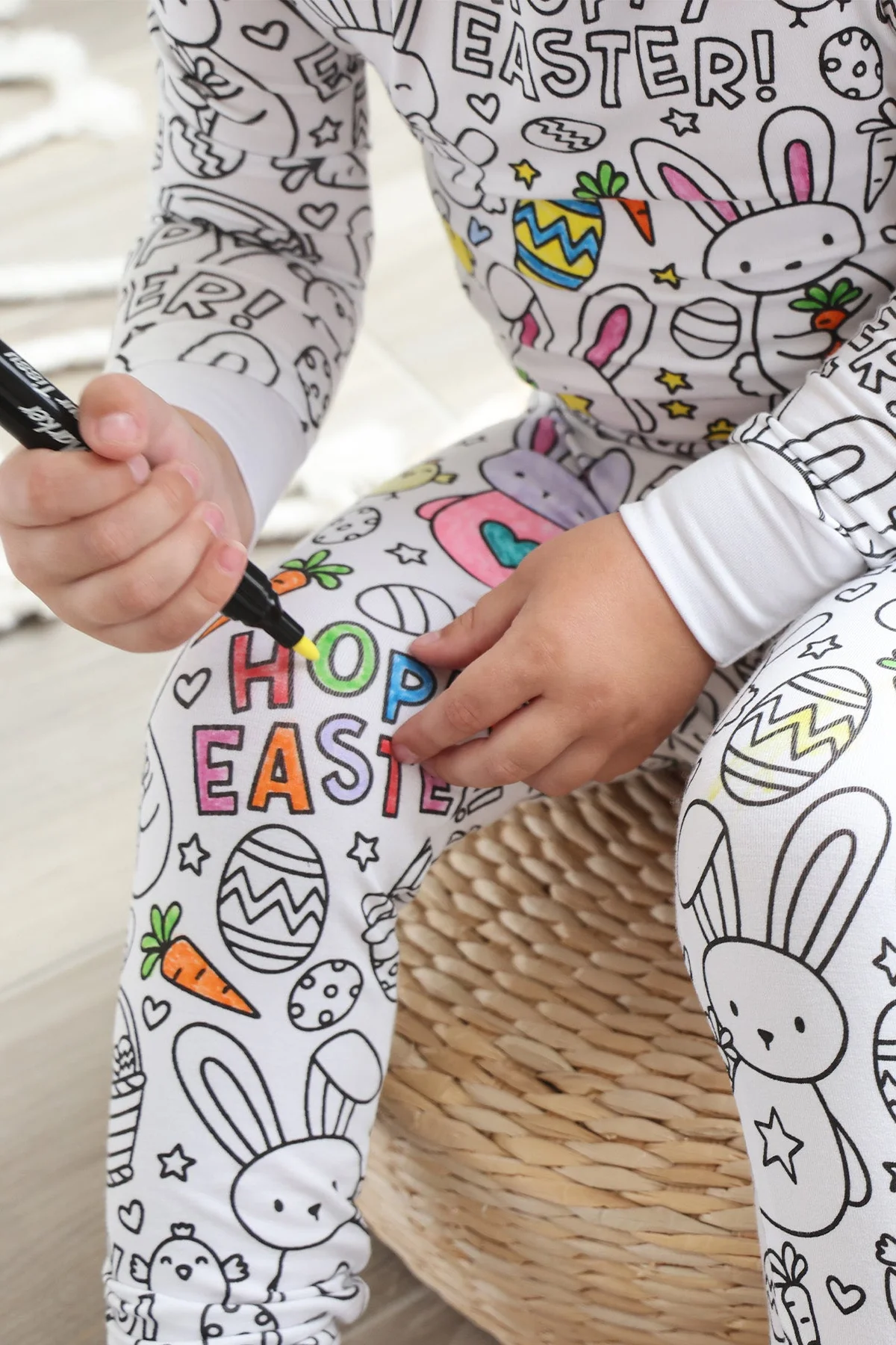 Colorable Kids Pajamas - Image 46