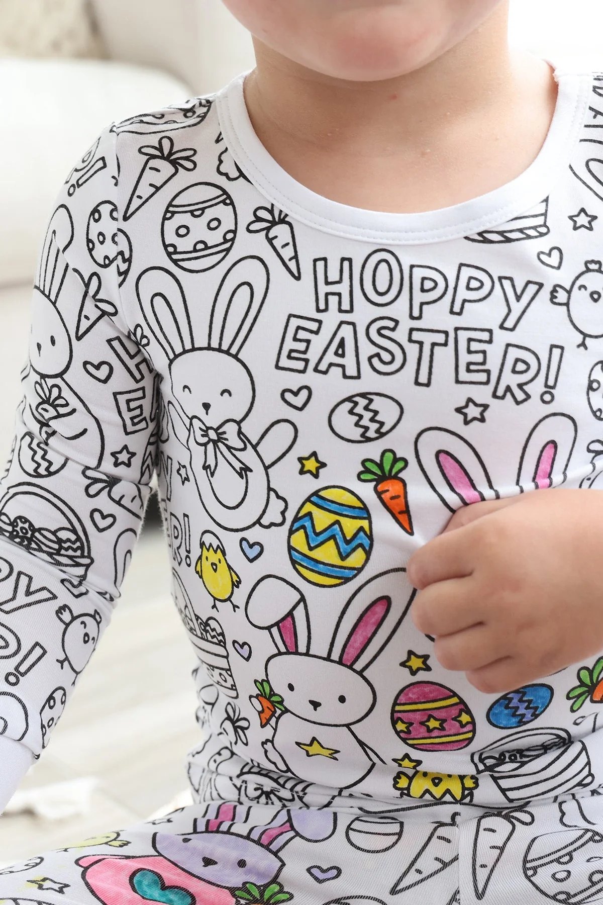 Colorable Kids Pajamas - Image 47